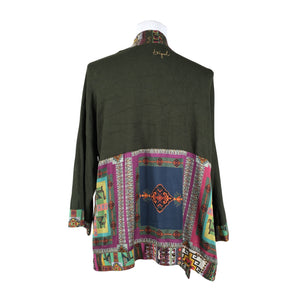 Unisex Desigual - Kardigan, suurus 38 - Roheline (2)