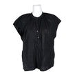 Unisex The Masai - Lühikeste käistega pluus, suurus 38 - Must ()