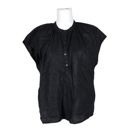 Unisex The Masai - Lühikeste käistega pluus, suurus 38 - Must ()