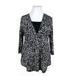 Unisex S.T.I - Trikotaažist pluus, suurus 42 - Must ()