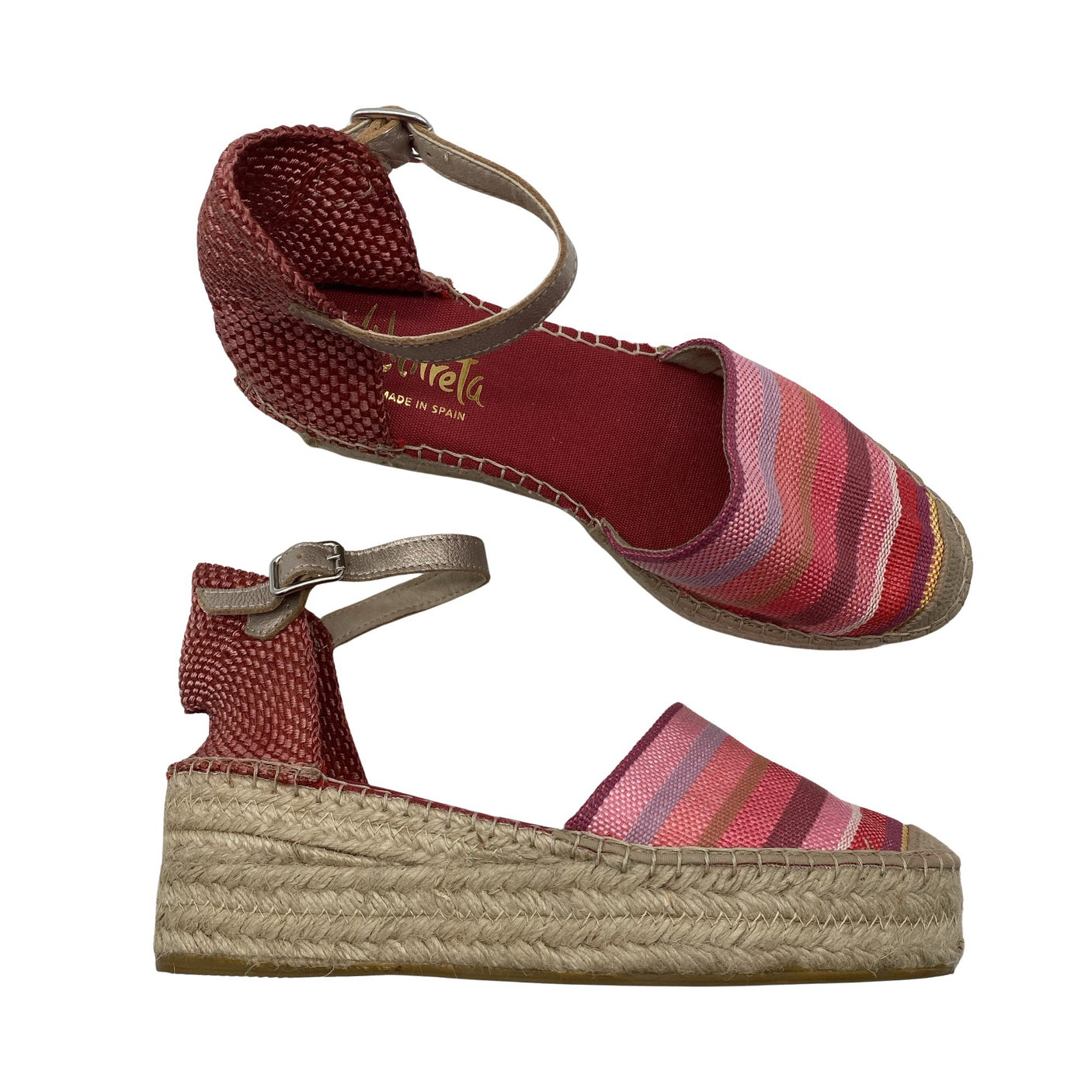 Unisex Vidorreta - Kontsaga rihmikud, suurus 40 - Punane (1)