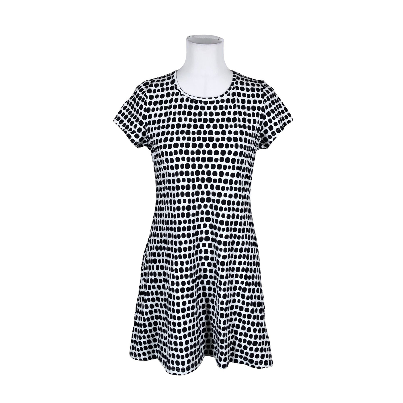 Unisex PaaPii - Trikotaažist kleit, suurus 38 - Valge (1)