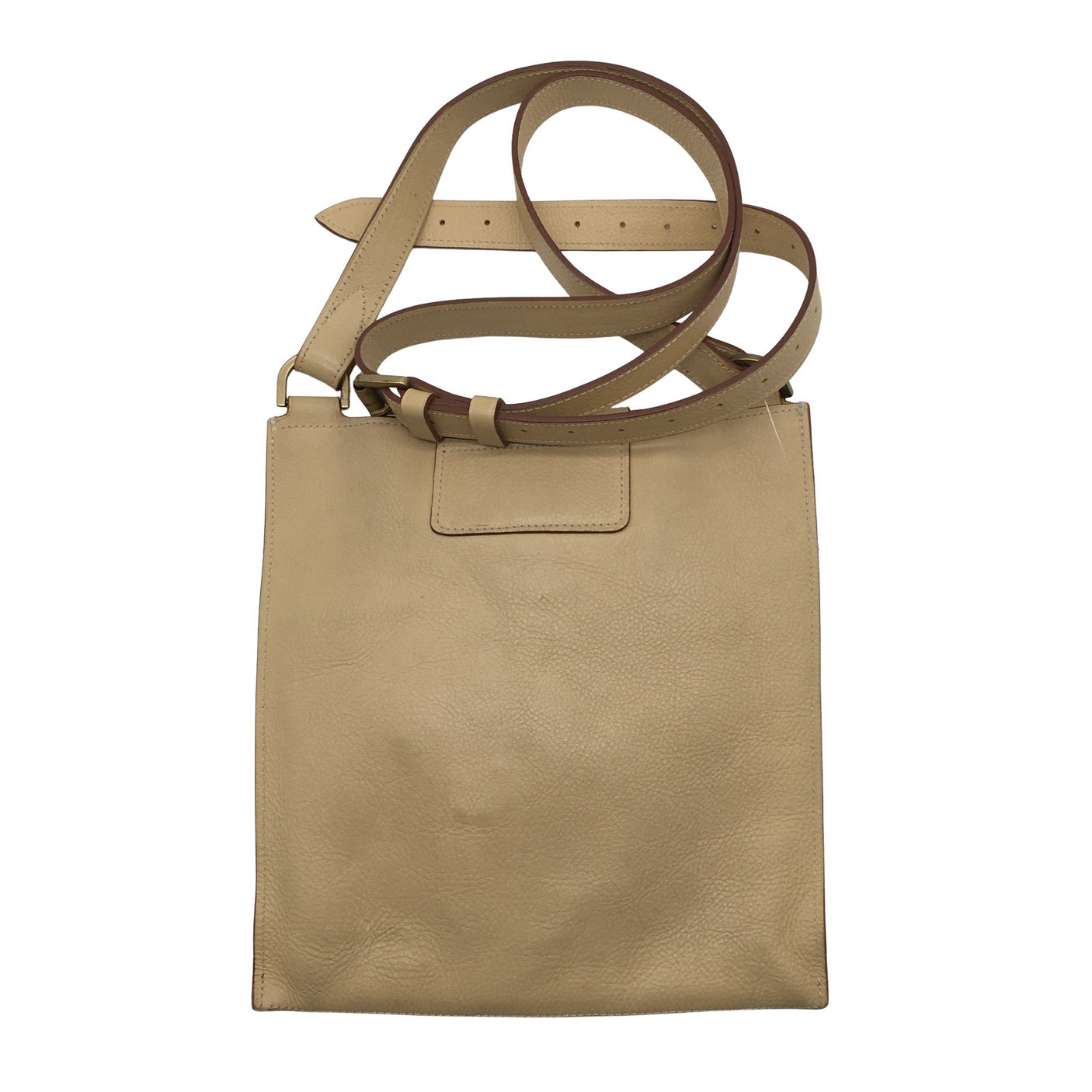 Unisex Mulberry - Õlakott, suurus Midi - Beige (2)