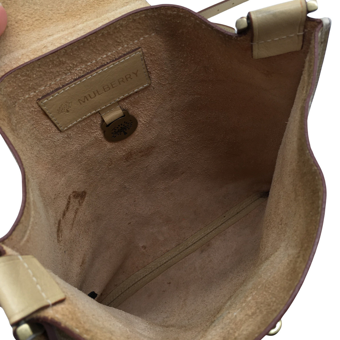 Unisex Mulberry - Õlakott, suurus Midi - Beige (3)
