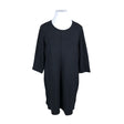 Unisex Nanso - Trikotaažist kleit, suurus 44 - Must ()