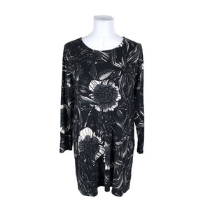 Unisex Nanso - Trikotaažist kleit, suurus 40 - Must (1)