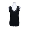 Unisex Lindex - Trikotaažist topp, suurus 40 - Must ()
