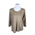 Unisex Marc O'Polo - Trikotaažist pluus, suurus 38 - Beige ()
