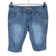 Unisex Icepeak - Teksast poolpikad püksid, suurus 38 - Sinine ()