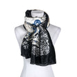Unisex Dansk Smykkekunst - Õhuke sall, suurus Maxi - Must ()