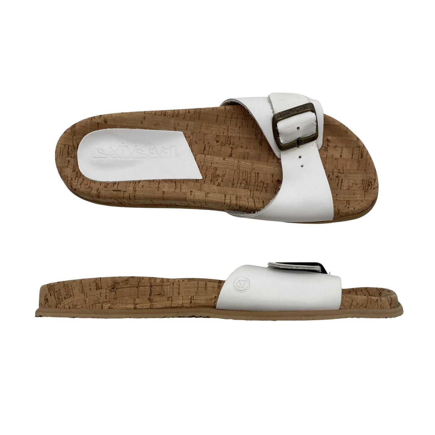 Unisex Sixtyseven - Rihmikud, suurus 40 - Valge (1)