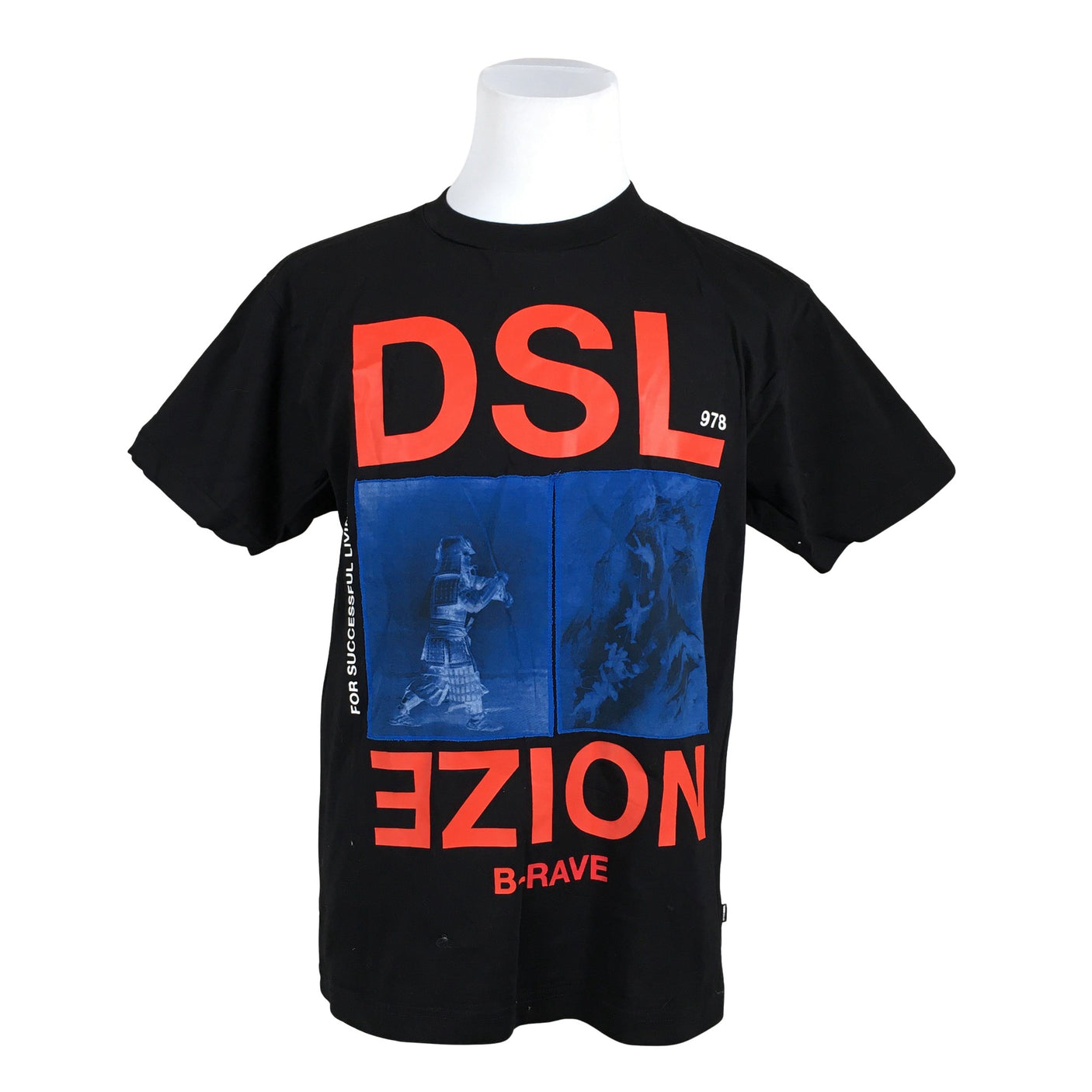 Unisex Diesel - T-särk, suurus L - Must (1)