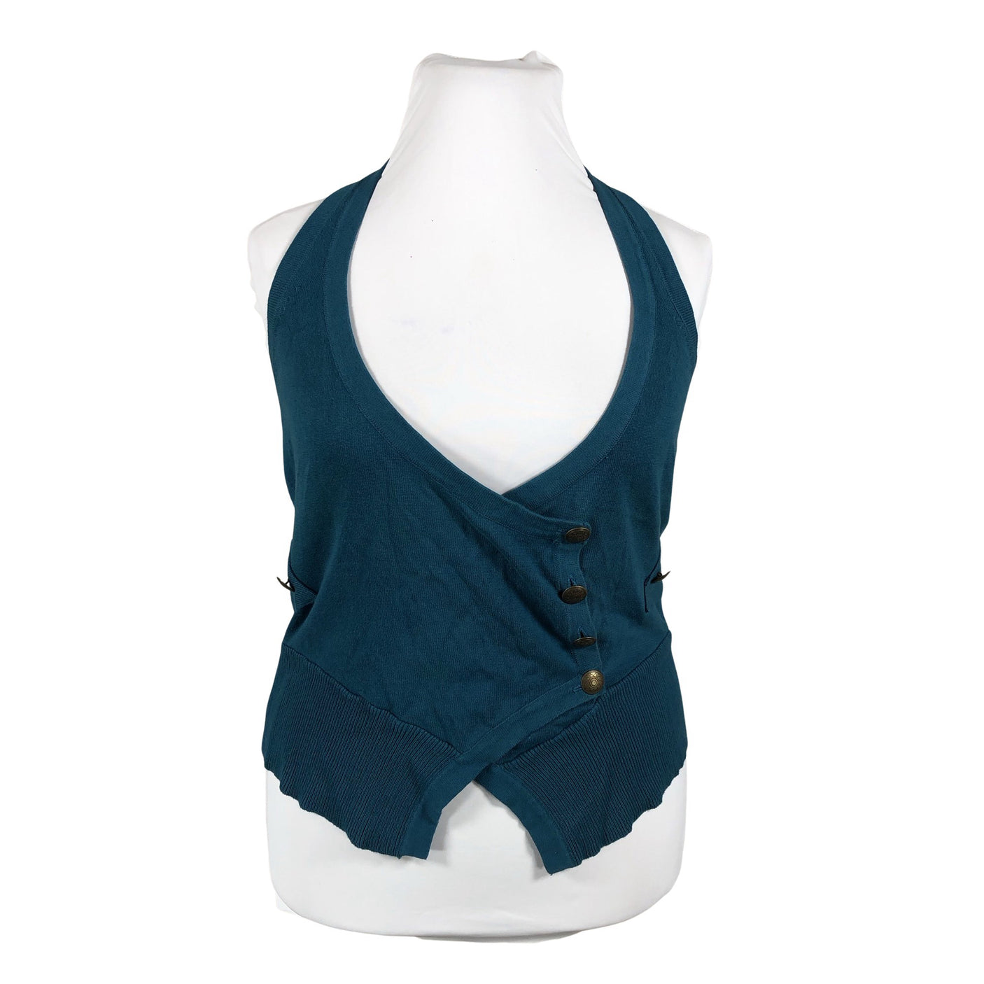 Unisex Repeat - Kootud vest, suurus 42 - Sinine (1)