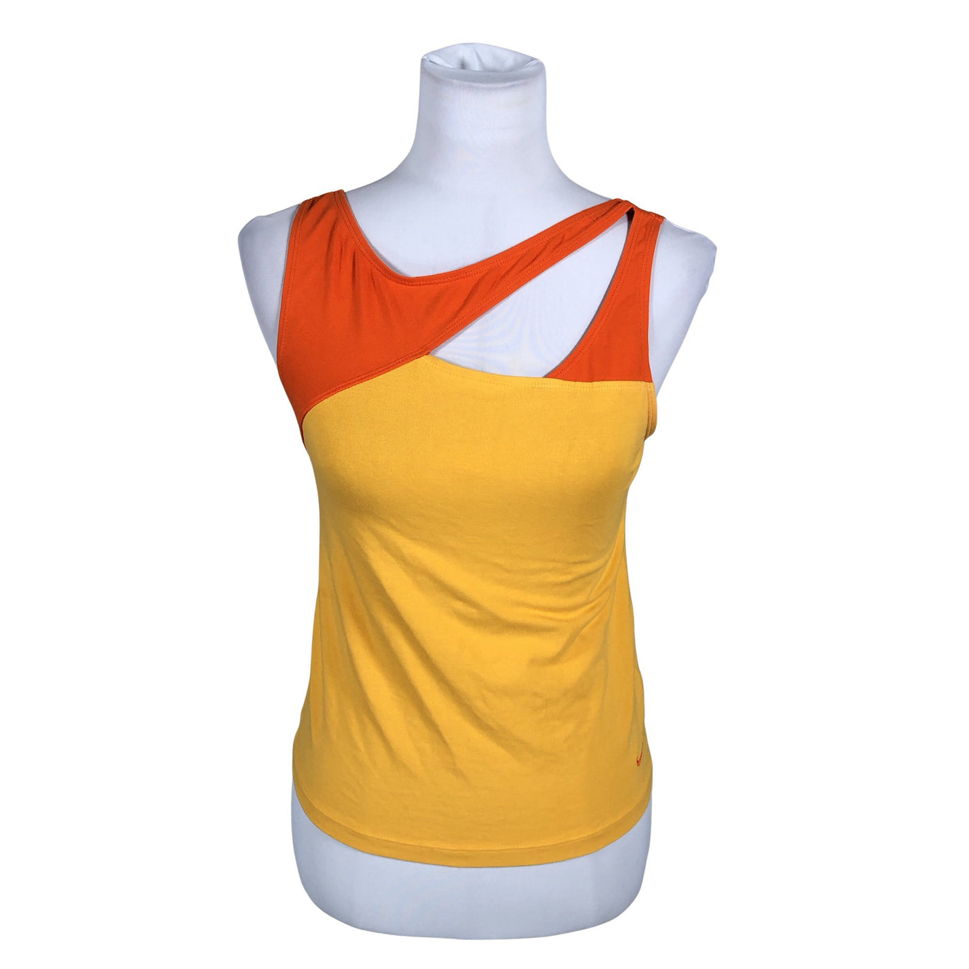 Unisex Nike - Trikotaažist topp, suurus 38 - Kollane (1)