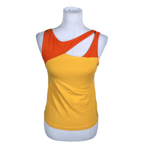 Unisex Nike - Trikotaažist topp, suurus 38 - Kollane (1)