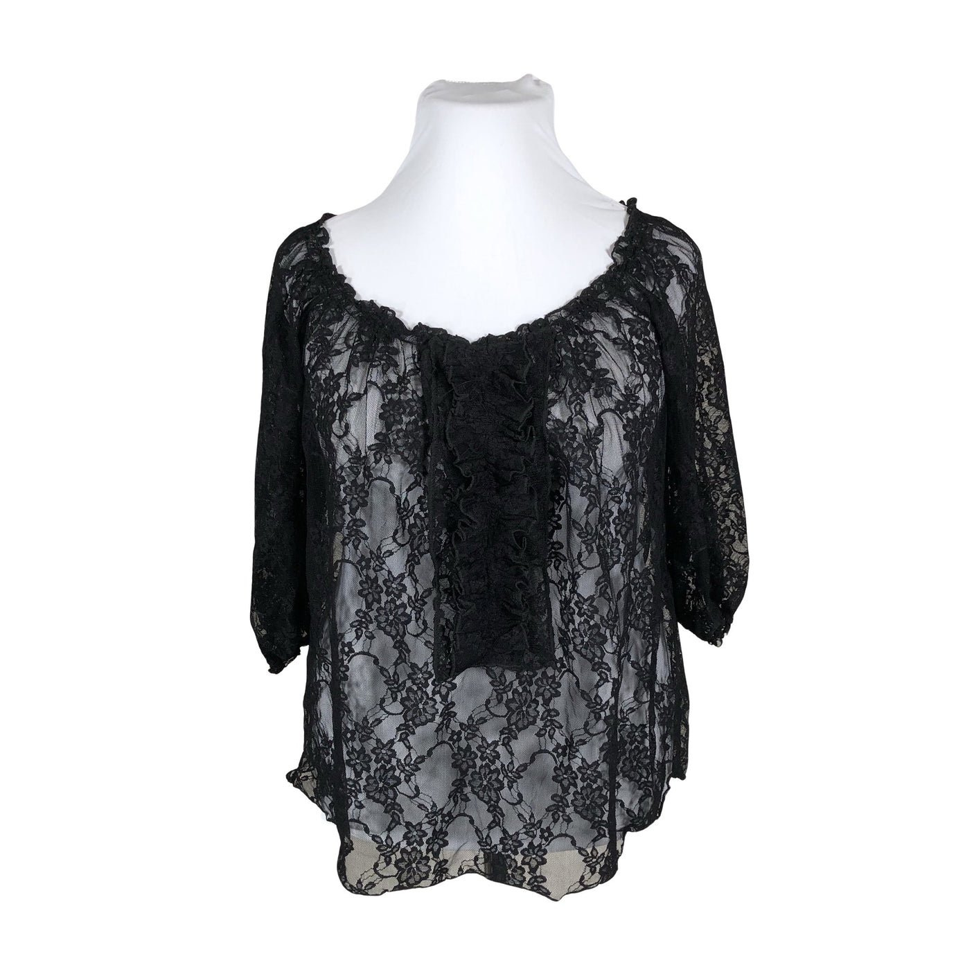 Unisex Vie Ta Vie - Pluus, suurus 44 - Must (1)