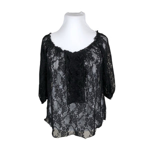 Unisex Vie Ta Vie - Pluus, suurus 44 - Must (1)