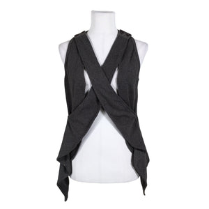 Unisex Jolie Moi - Kootud vest, suurus 38 - Hall (1)