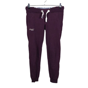 Unisex Superdry - Dressikangast püksid, suurus 36 - Veinipunane (1)