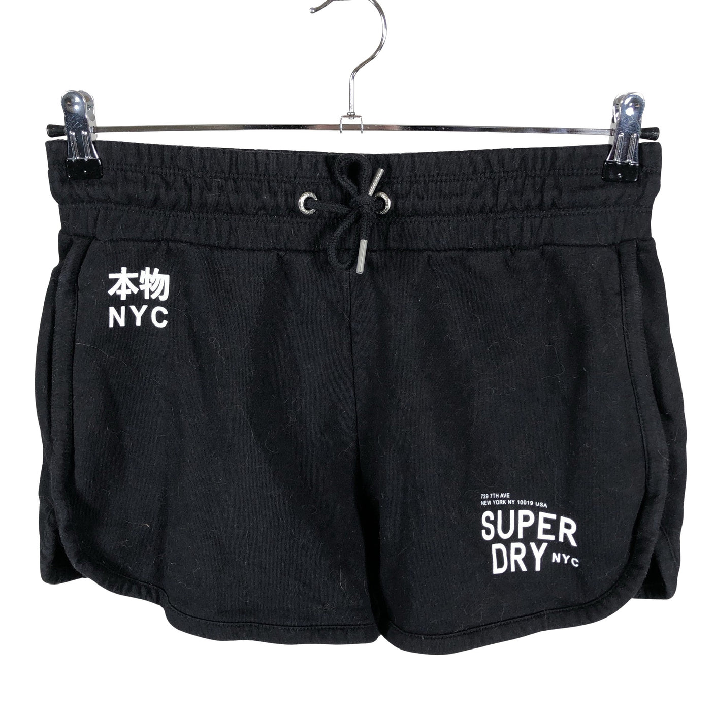 Unisex Superdry - Dressikangast lühikesed püksid, suurus 40 - Must (1)