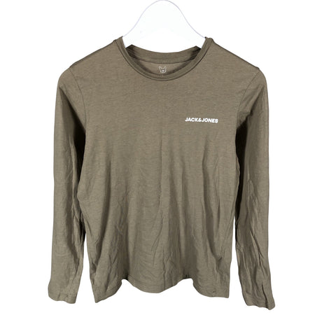 Unisex Jack & Jones - Trikotaažist pluus, suurus 158 - 164 - Pruun ()