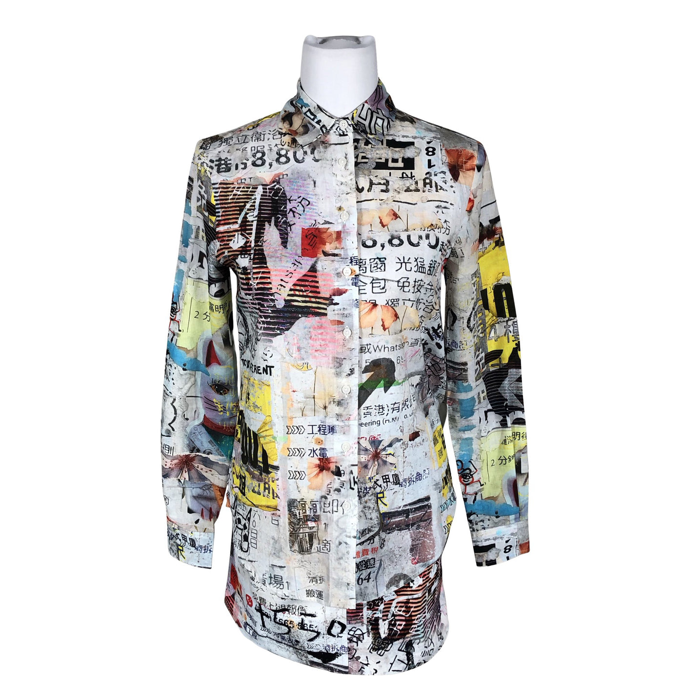 Unisex Desigual - Pluus, suurus 34 - Hall (1)