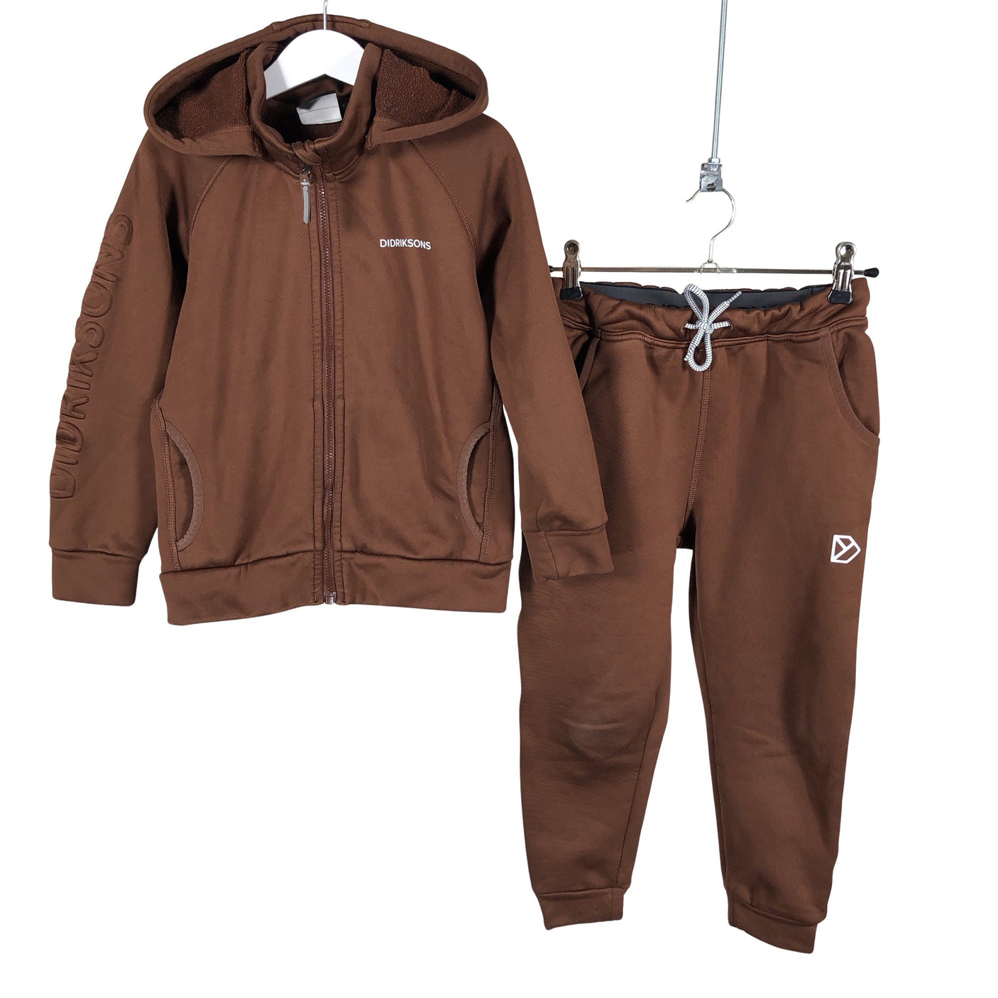 Unisex Didriksons - Fliisjakk, suurus 104 - 110 - Pruun (1)