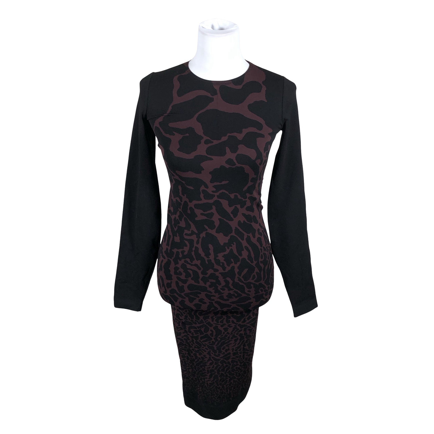 Unisex Wolford - Trikotaažist kleit, suurus 34 - Veinipunane (1)
