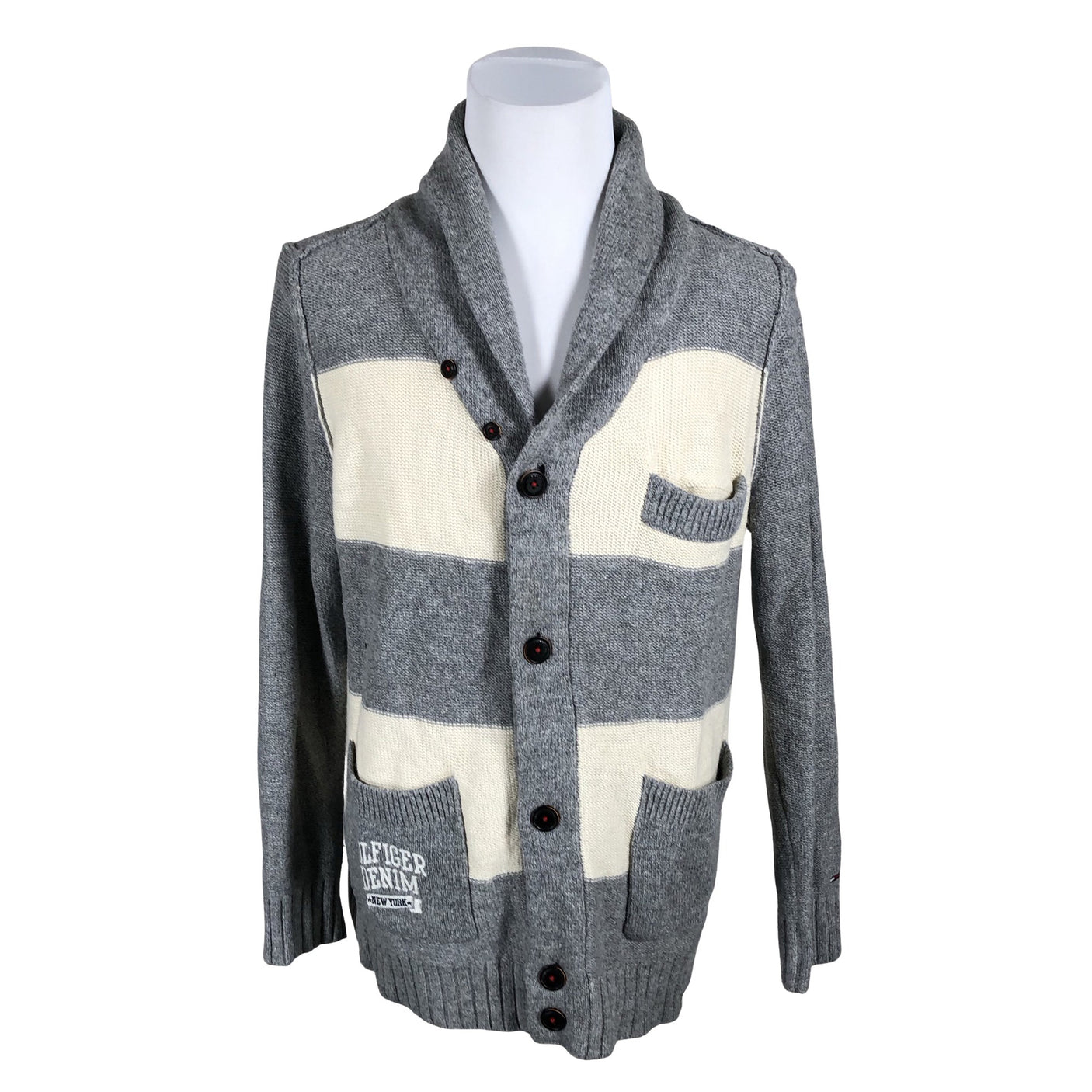 Unisex Tommy Hilfiger - Kardigan, suurus L - Hall (1)
