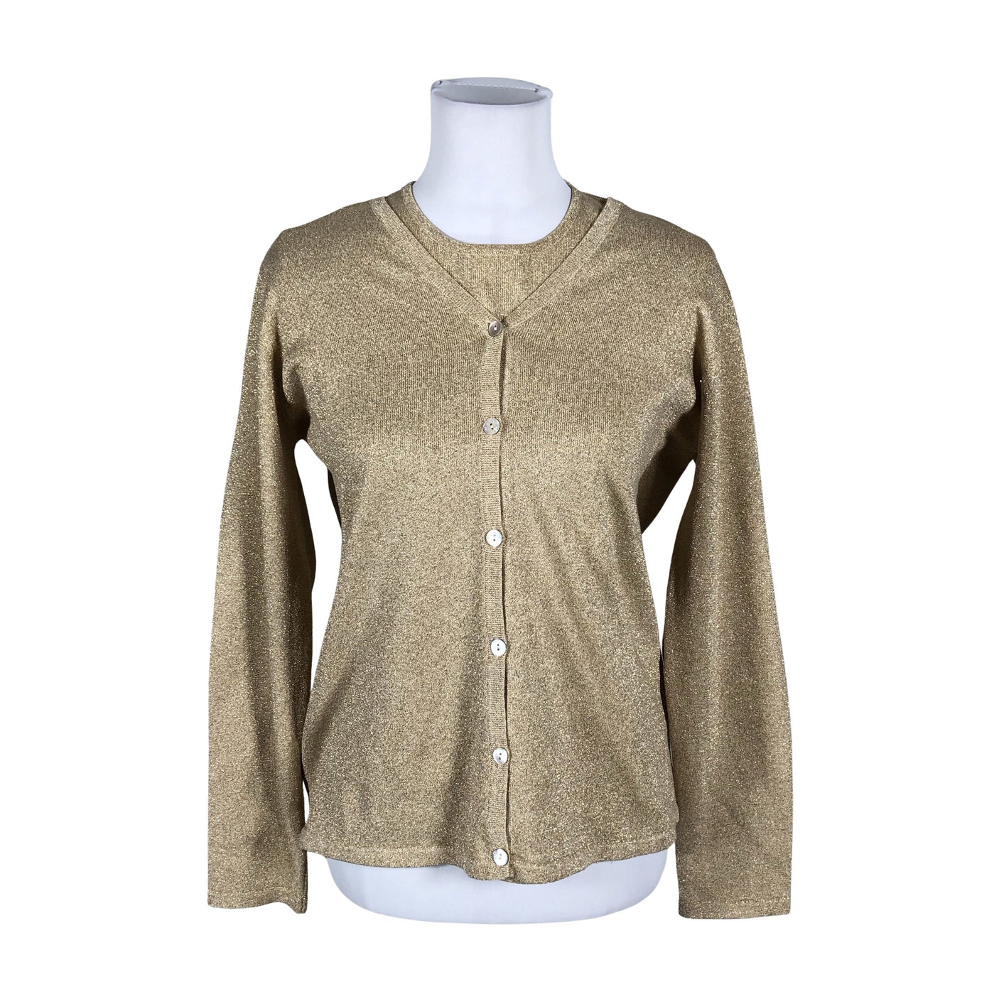 Unisex Global - Kardigan, suurus 40 - Kuld (1)