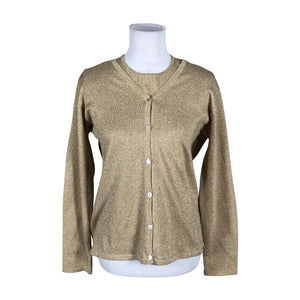 Unisex Global - Kardigan, suurus 40 - Kuld (1)