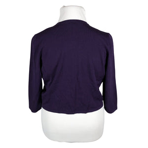 Unisex Laura Ashley - Kardigan, suurus 44 - Lilla (2)
