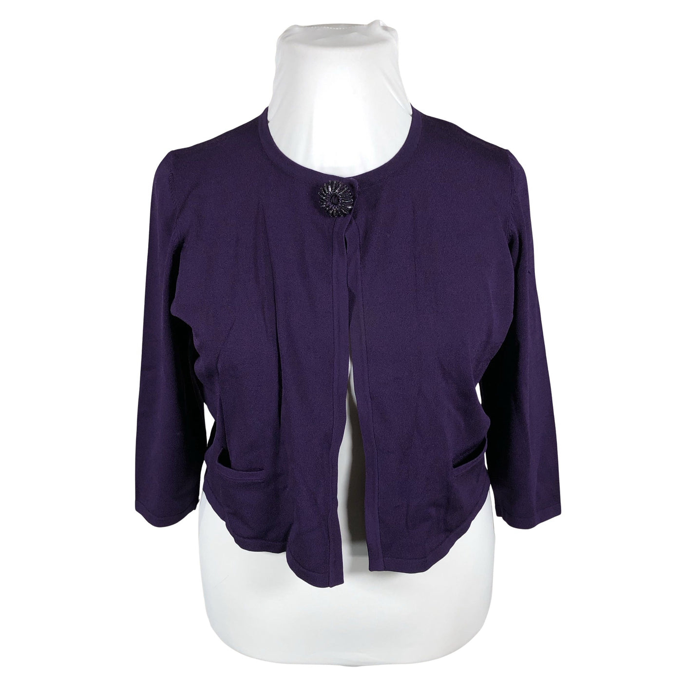 Unisex Laura Ashley - Kardigan, suurus 44 - Lilla (1)