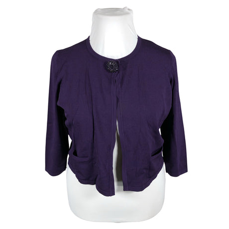 Unisex Laura Ashley - Kardigan, suurus 44 - Lilla ()