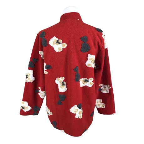 Unisex Zucchero - Fliispluus, suurus 40 - Punane (2)