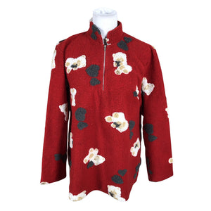Unisex Zucchero - Fliispluus, suurus 40 - Punane (1)