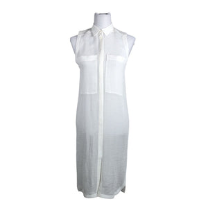 Unisex Helmut Lang - Õhuke kleit, suurus 36 - Valge (1)
