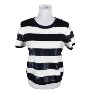 Unisex Armani Jeans - Lühikeste käistega pluus, suurus 40 - Sinine (1)