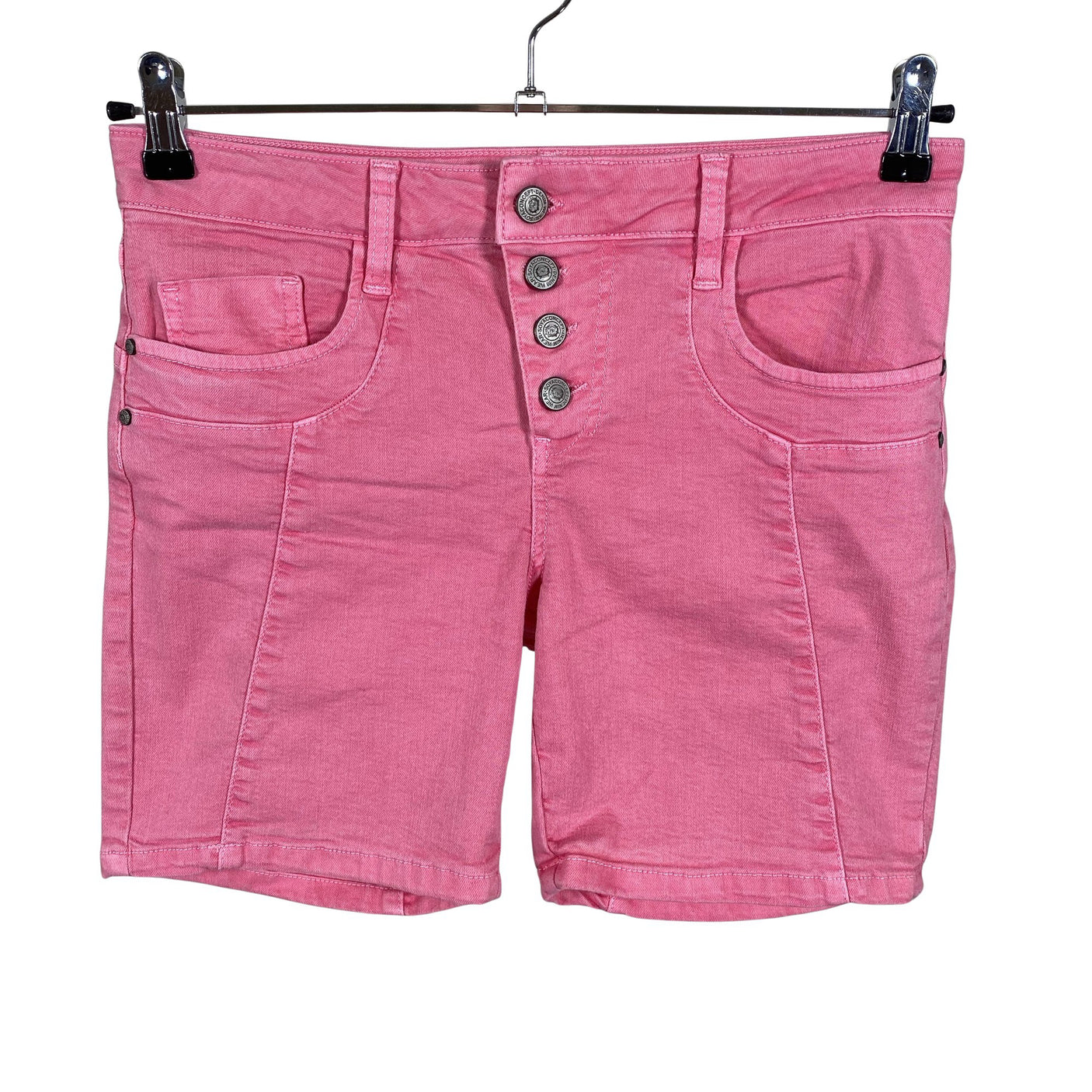 Unisex Soyaconcept - Teksast lühikesed püksid, suurus 38 - Heleroosa (1)