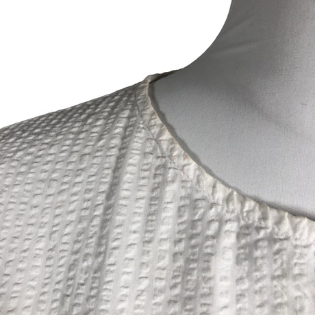 Unisex Gauhar - Lühikeste käistega pluus, suurus 44 - Valge (2)