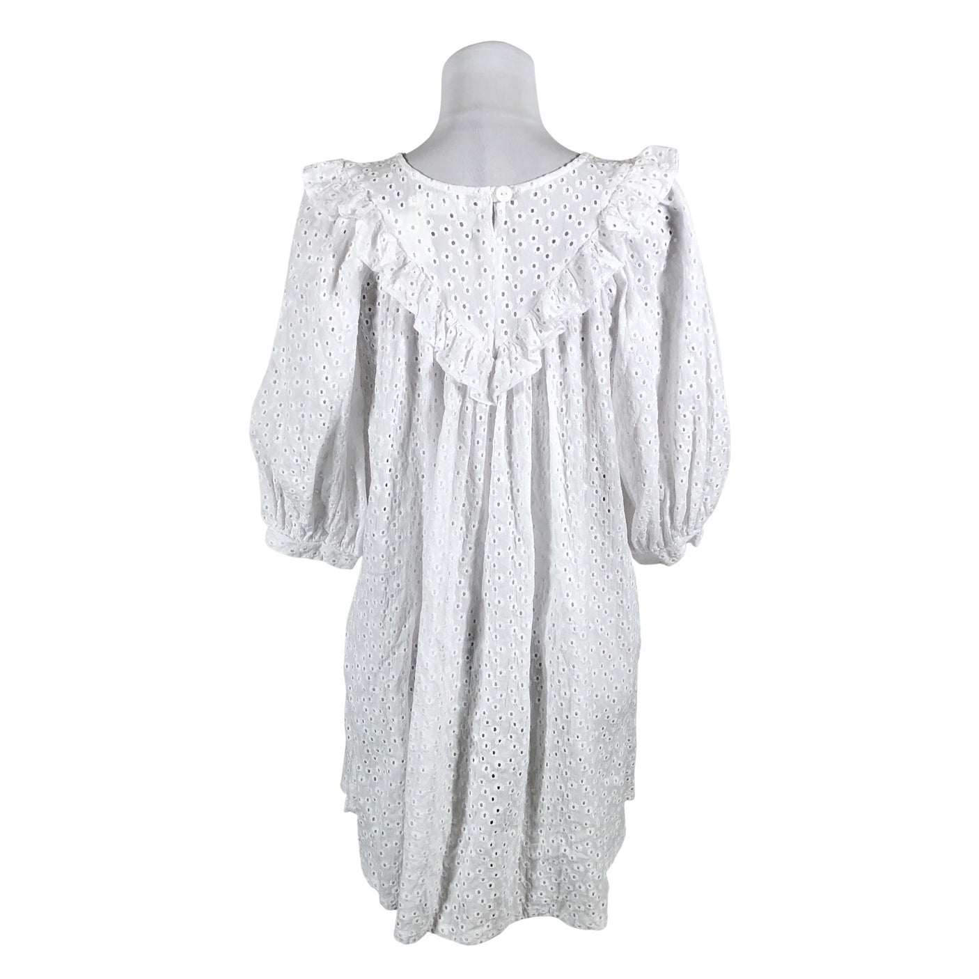 Unisex Bypias - Mitteveniv kleit, suurus 38 - Valge (2)