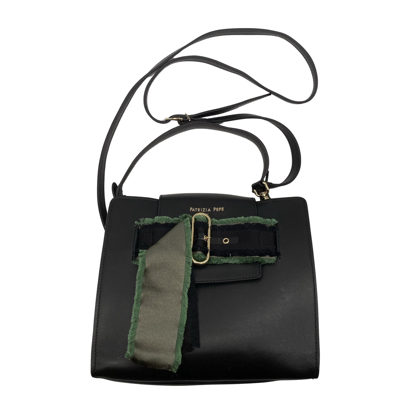 Unisex Patrizia Pepe - Käekott, suurus Midi - Must (1)