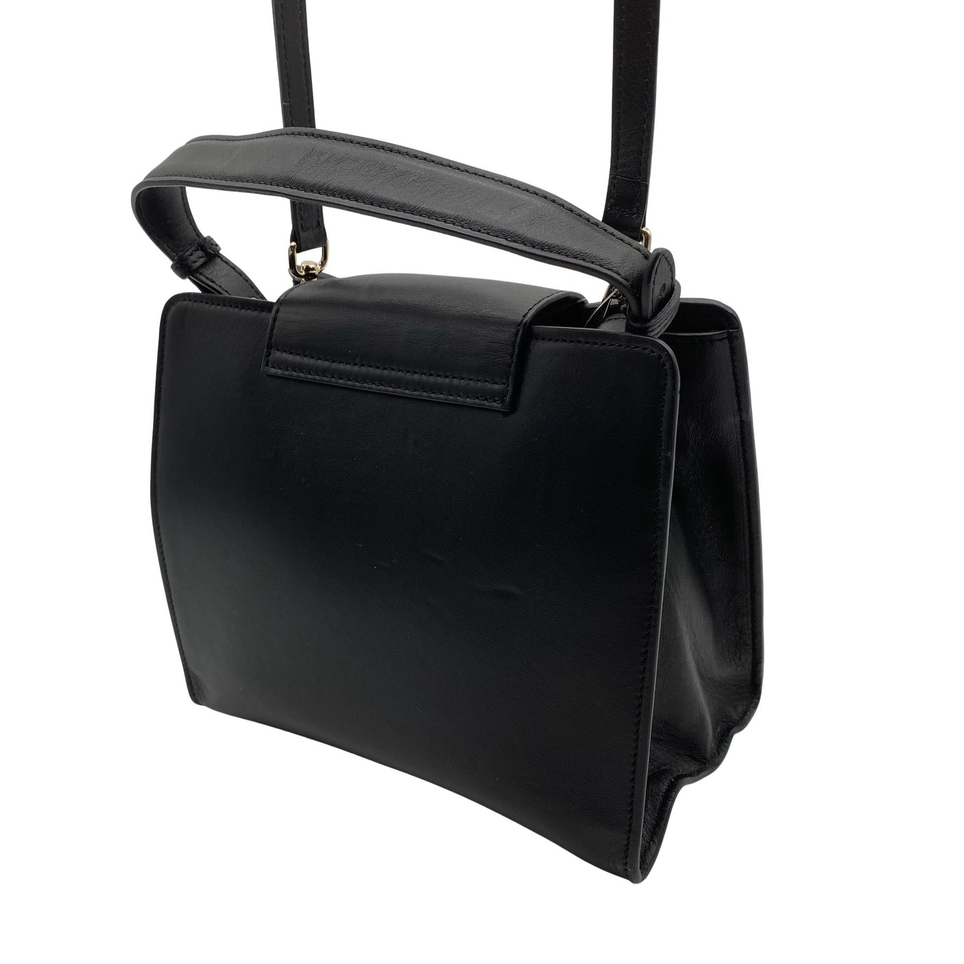 Unisex Patrizia Pepe - Käekott, suurus Midi - Must (2)
