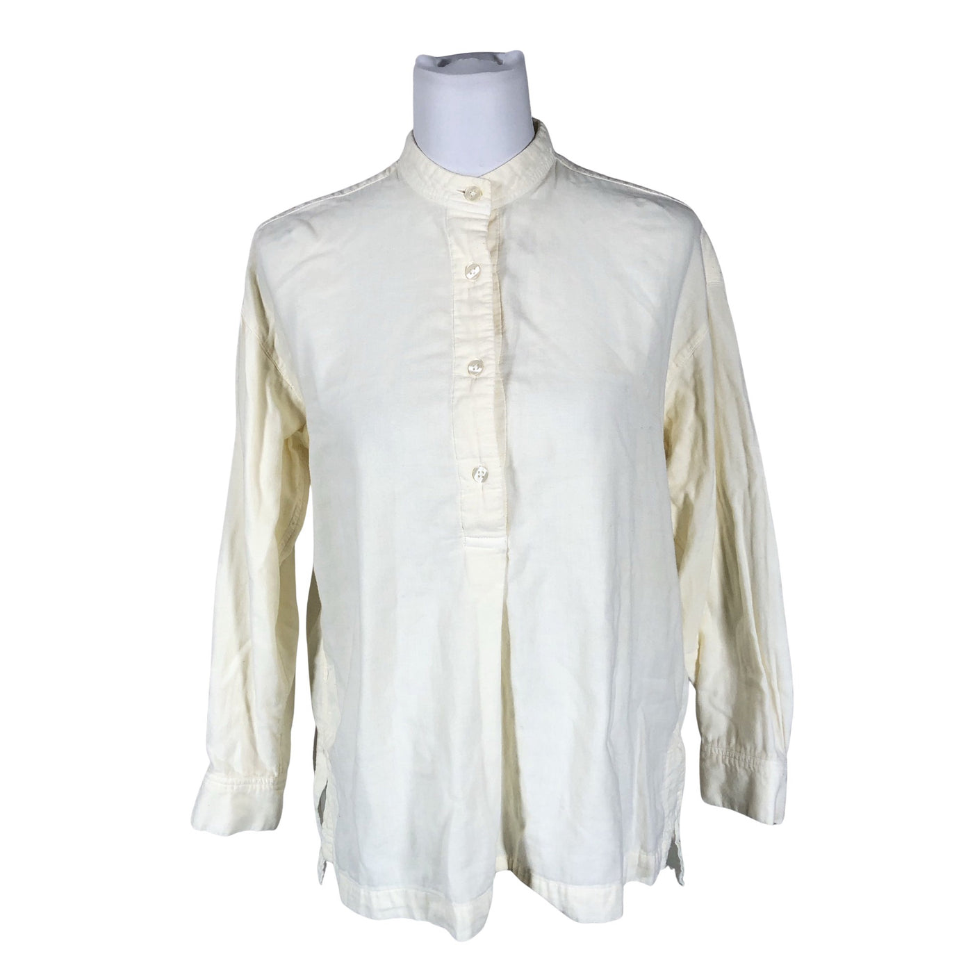 Unisex Muji - Pluus, suurus 34 - Looduslik valge (1)