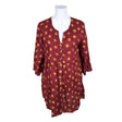 Unisex Gudrun Sjöden - Õhuke tuunika, suurus 40 - Veinipunane ()