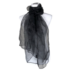 Unisex L'asessor - Õhuke sall, suurus Maxi - Must (1)