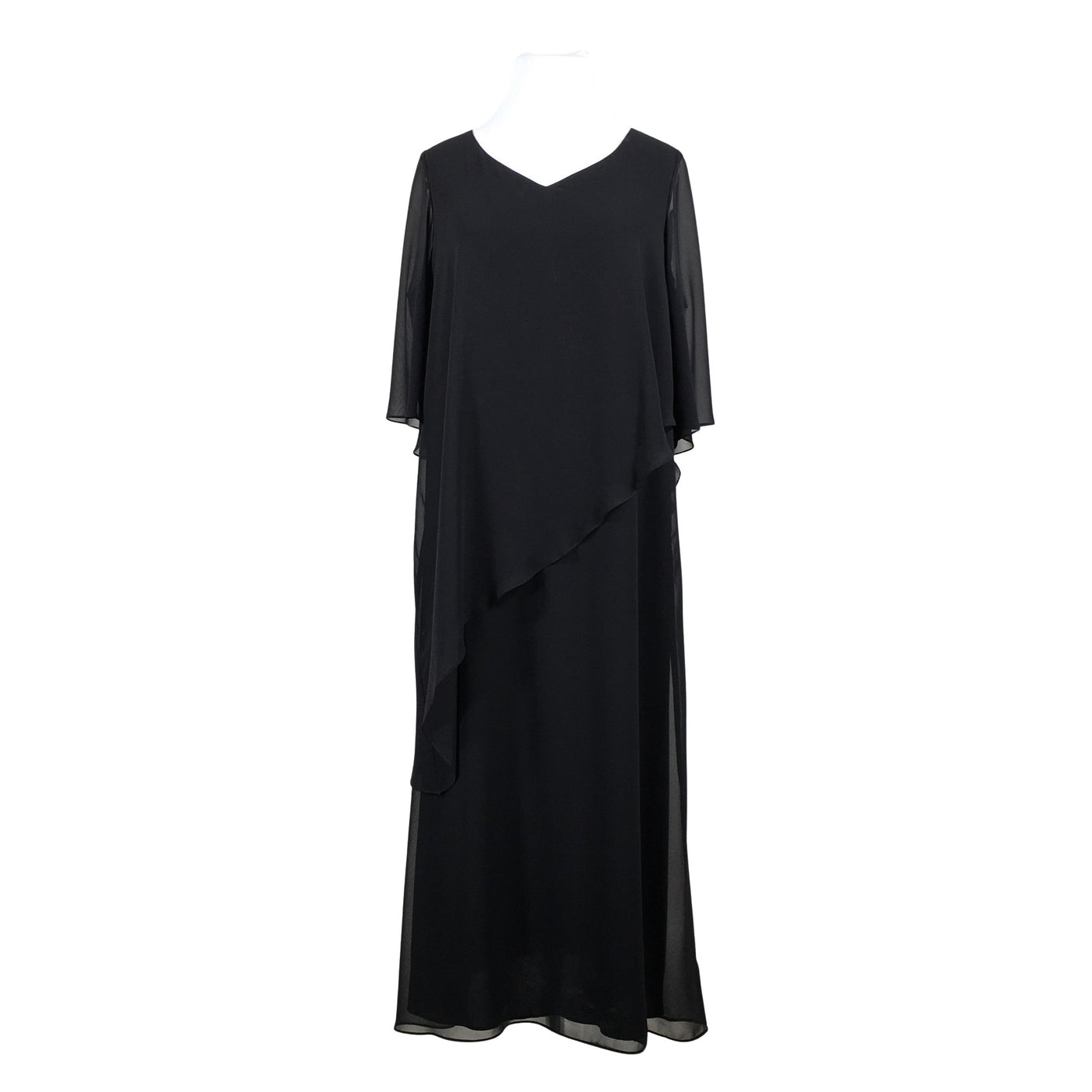 Unisex Elinette - Õhuke kleit, suurus 48 - Must (1)