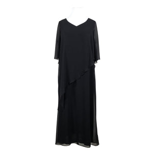 Unisex Elinette - Õhuke kleit, suurus 48 - Must (1)