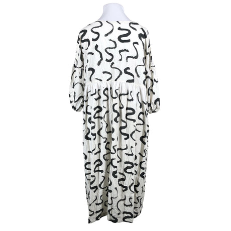 Unisex Handmade - Maksikleit, suurus 48 - Valge (2)