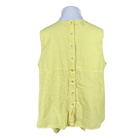 Unisex Handmade - Mitteveniv tuunika, suurus 48 - Kollane (2)